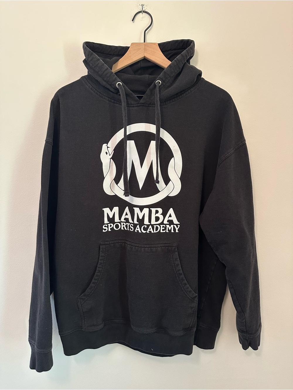 Mamba Sports Academy Kobe Bryant Basketball Men’s Black Hoodie Pullover